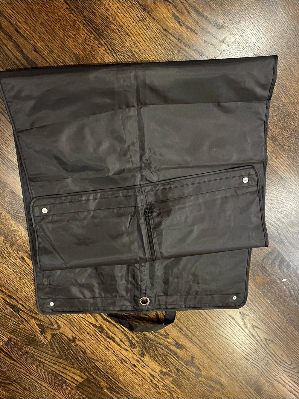 Givenchy Black Nylon Garment Bag with White Logo